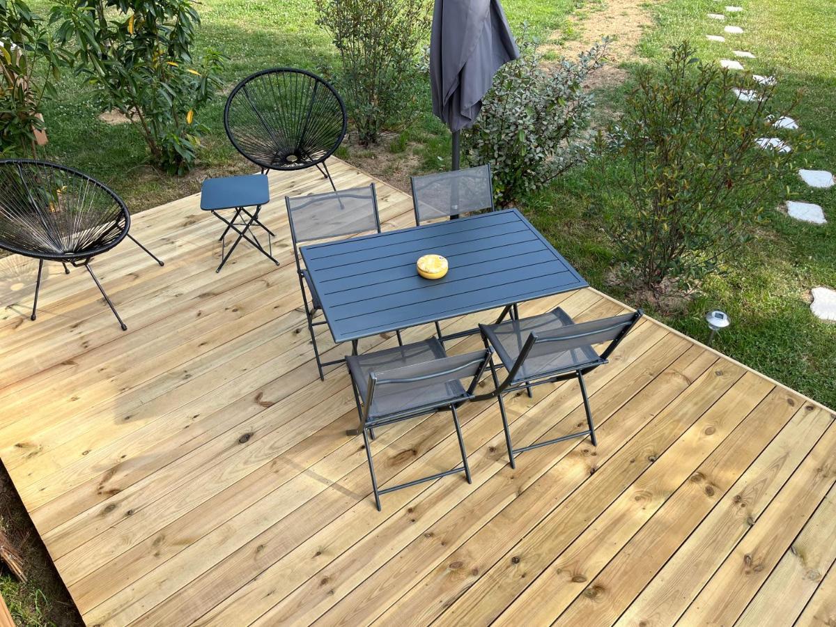 Domaine Des Galinaces Roulotte La Roussette 2-4P Villa Marigny-les-Reullee Exteriör bild